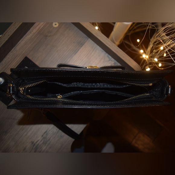 KATE SPADE floral bow chain link shoulder bag crossbody - Picture 4 of 5